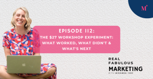 featured image for podcast The $27 Workshop Experiment: What Worked, What Didn't & What's Next